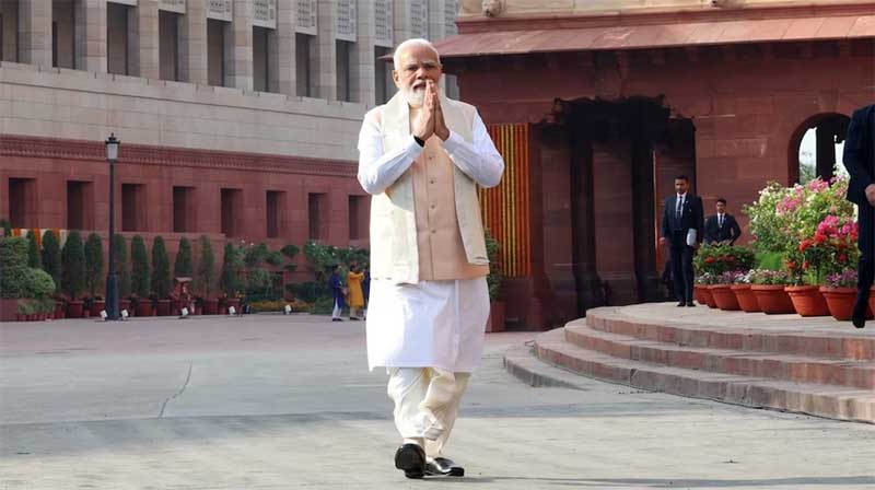 pm modi new parliament 